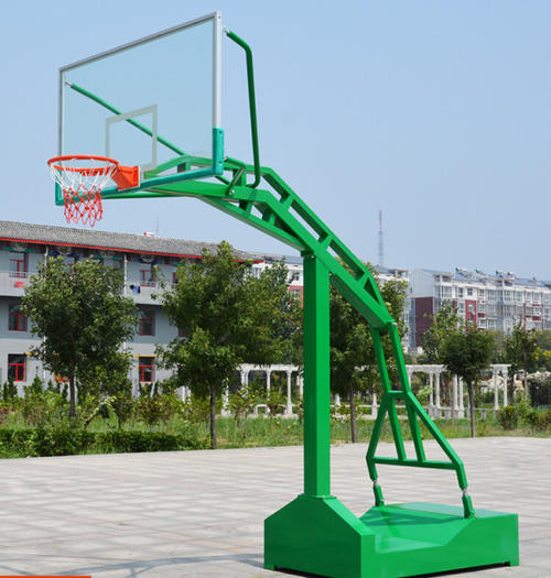 贵州六盘水移动篮球架归类和篮板安置